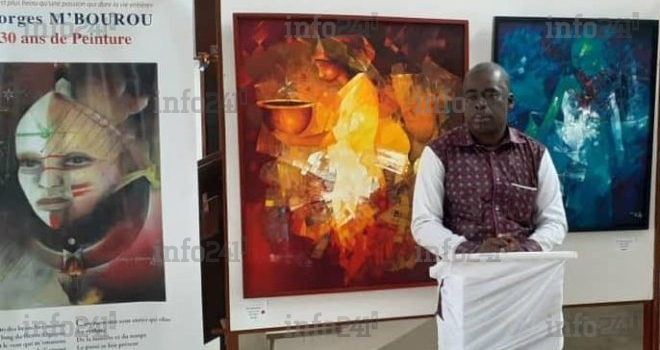 « Les racines de l’espoir », l’exposition itinérante de Georges M’bourou à l’IFG de Libreville