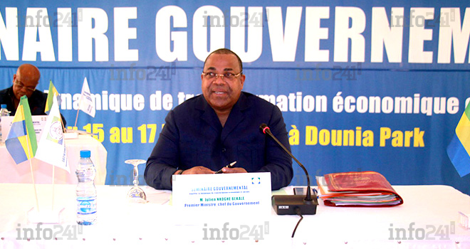 Julien Nkoghe Bekalé clôture son séminaire gouvernemental sans Ali Bongo !